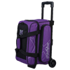 Picture of KR Hybrid X 2 Ball Double Roller Purple Bowling Bag